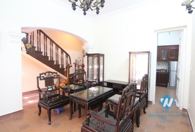 Affordable price 04 bedrooms house for rent in Ba Dinh district, near Lotte Tower